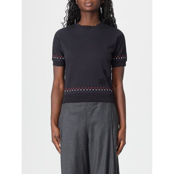 Thom Browne T-Shirt Woman Black